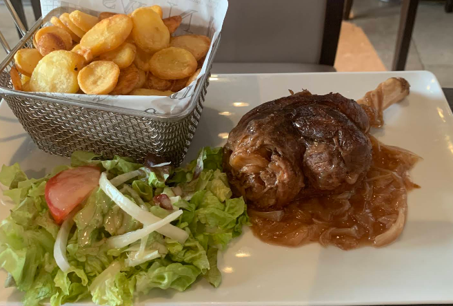 Souris d'agneau confite